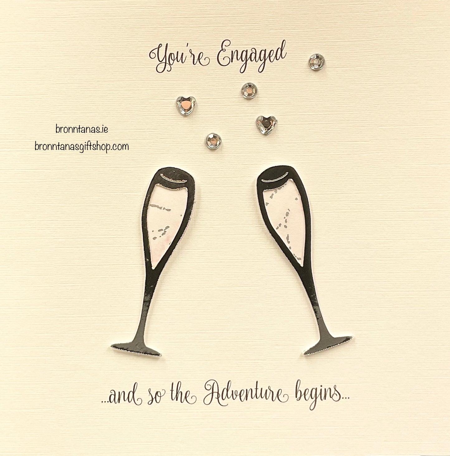 Handmade Engagement Card And So The Adventure…