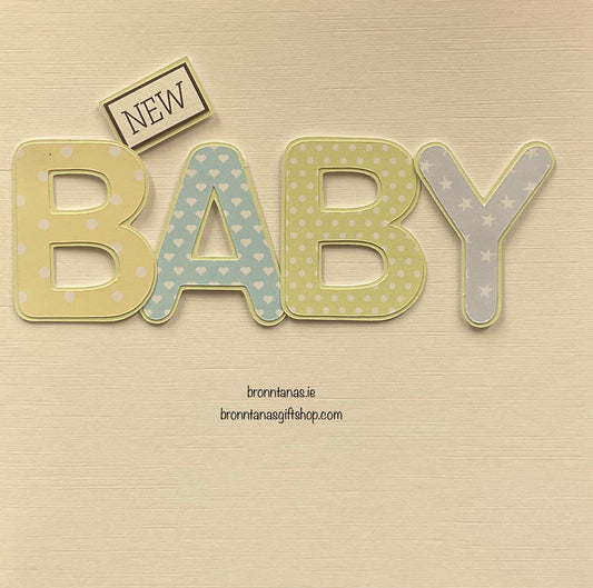 Handmade New Baby Neutral Colours