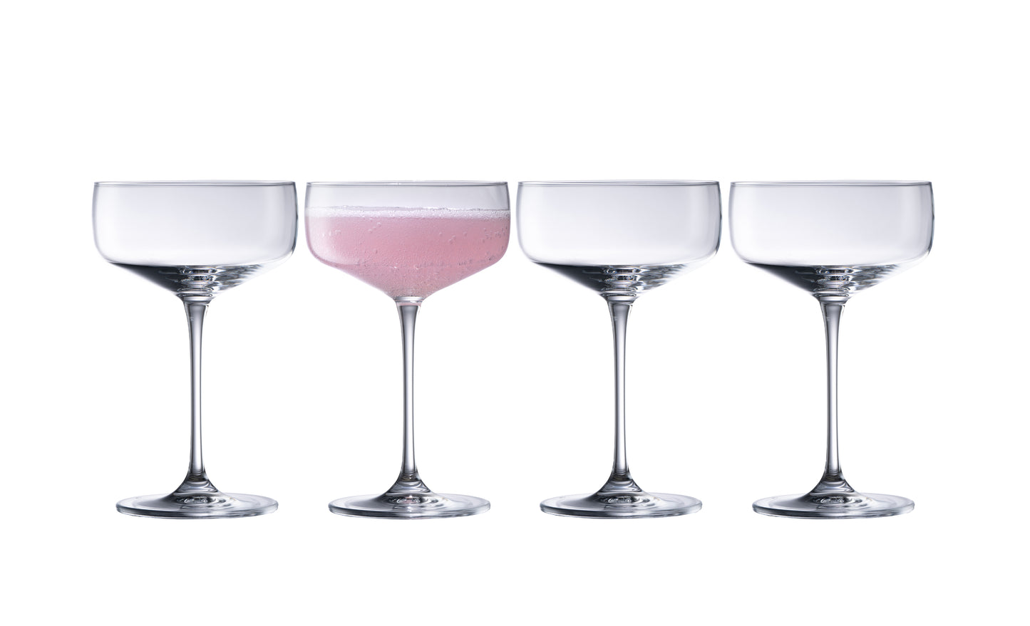 Galway Irish Crystal Tivoli Cocktail / Martini set of 4