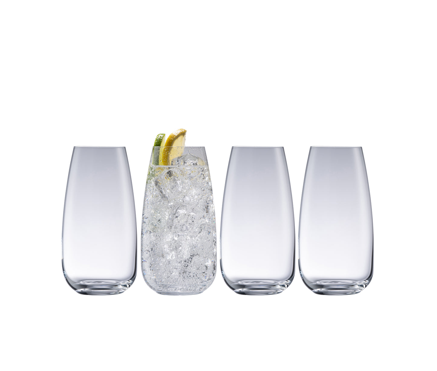 Galway Irish Crystal Tivoli Hi-Ball Tumbler set of 4