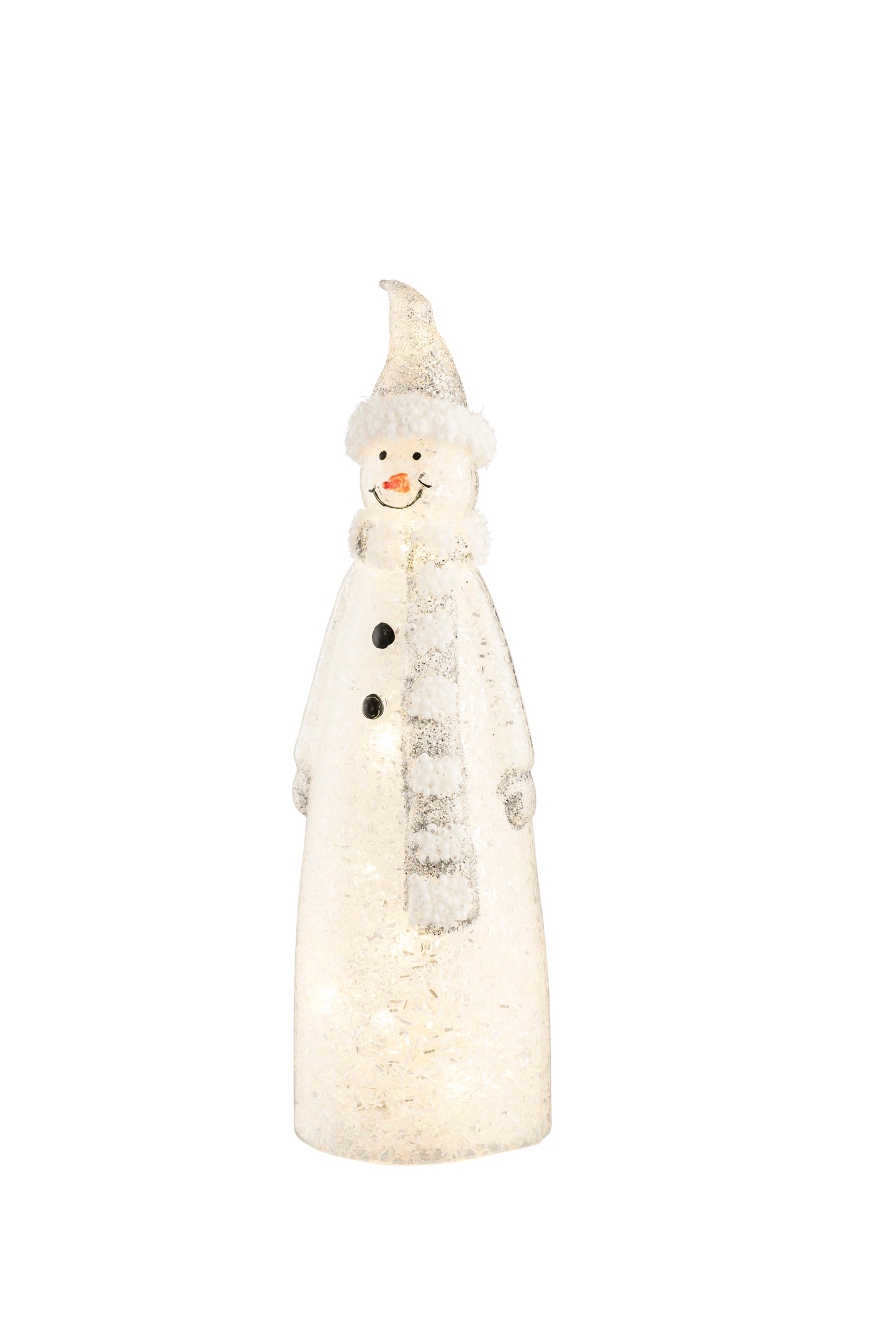 Galway Crystal Snowman 20.5cm LED
