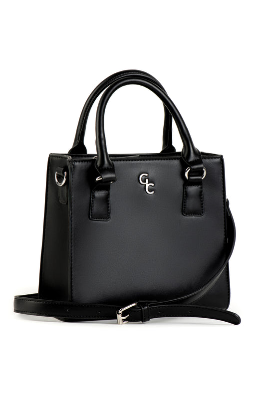 Galway Crystal Black Shoulder Bag