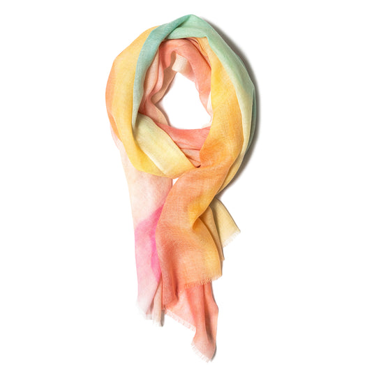 Galway Crystal Bright Pastels Merino Wool Scarf