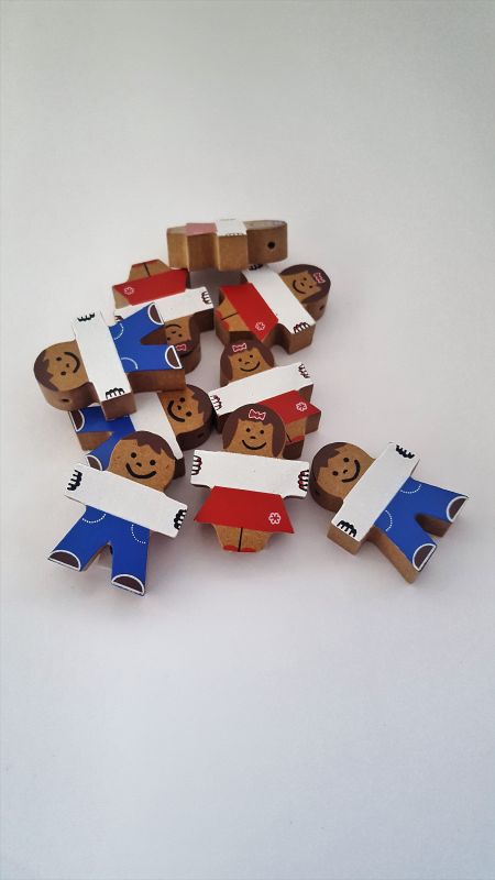 Boy figure for grandchildren frame