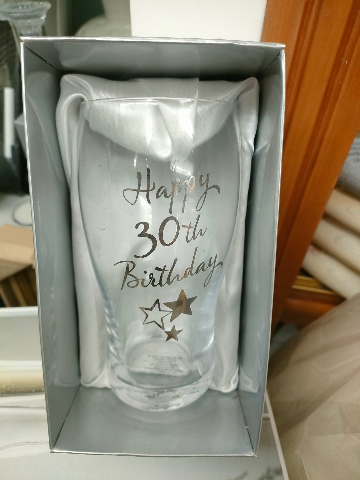 30th Birthday Pint Glass