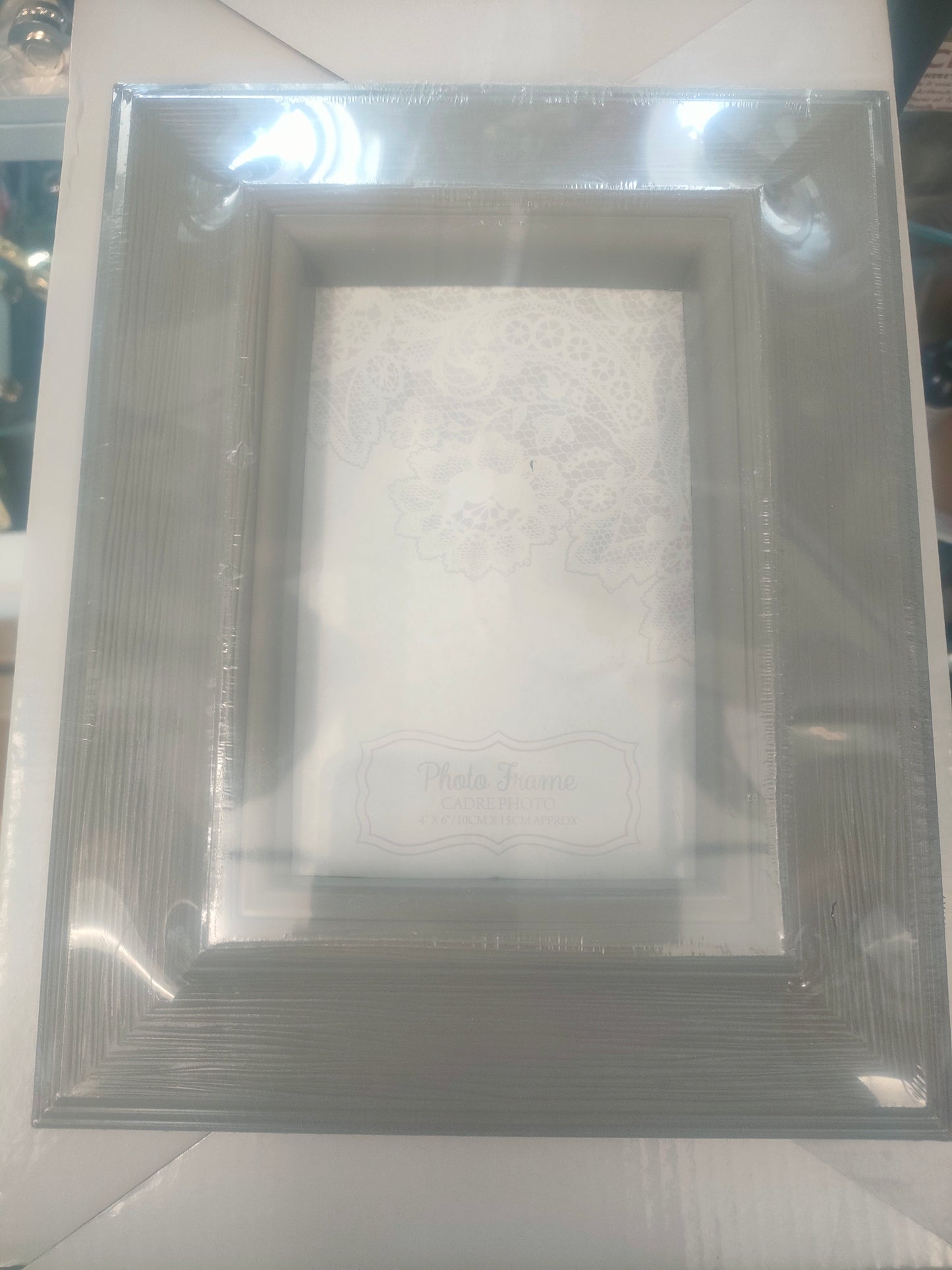 Cadre Grey Photo Frame 4x6"