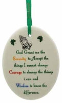 Ceramic Hanging Ornament Serenity