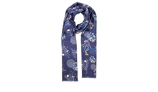 SUMMER TRAILING BORDER SCARF ONE SIZE