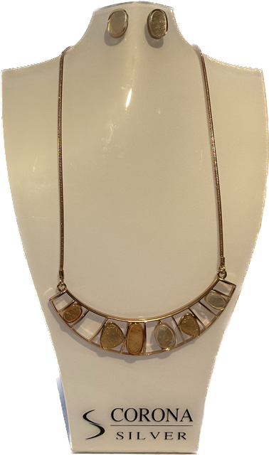 fashion necklace earing set