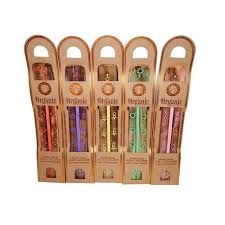 Organic goodness incense burner white suns and ovals
