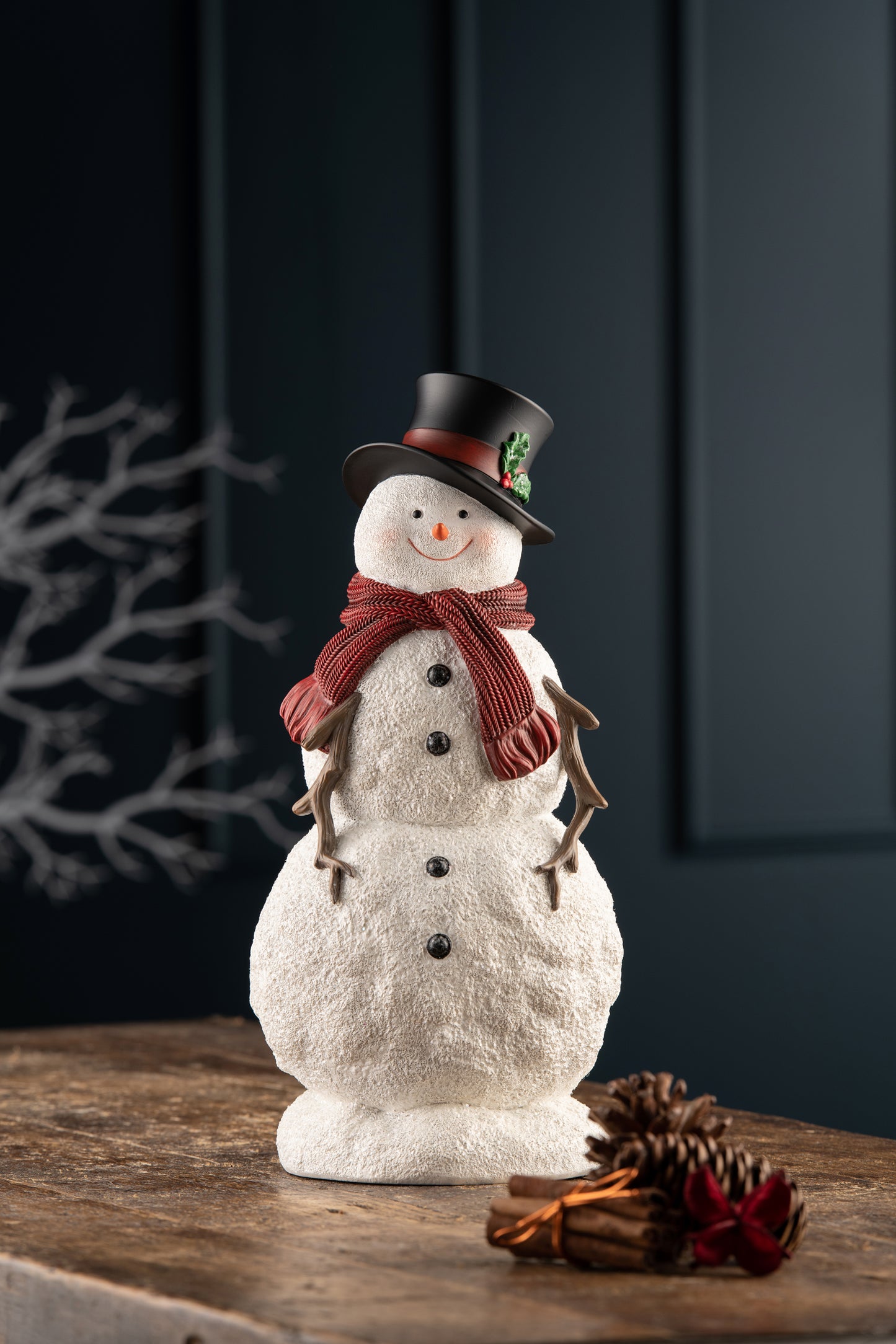 AYNSLEY SNOWMAN FIGURINE
