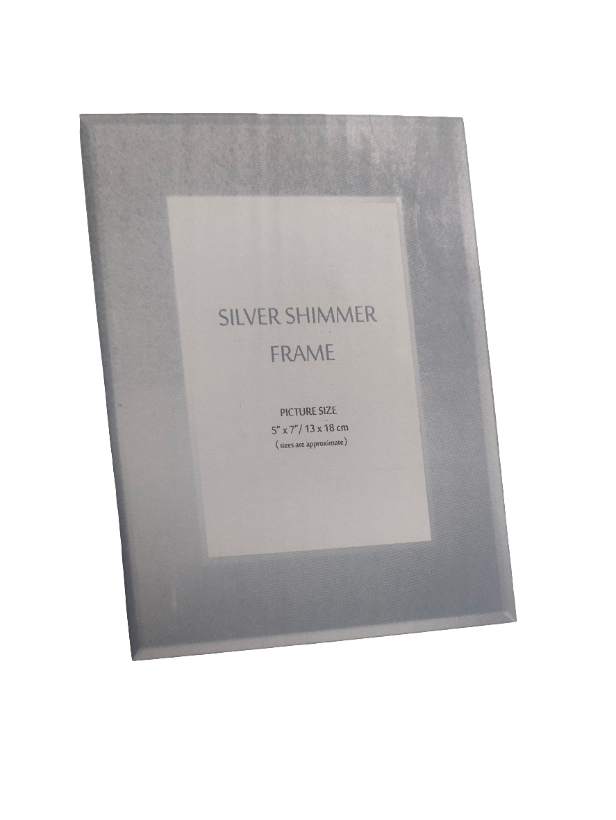 Silver Shimmer 13 x 18cm Frame