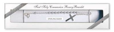 Sterling Silver Rosary Bracelet (C6380)