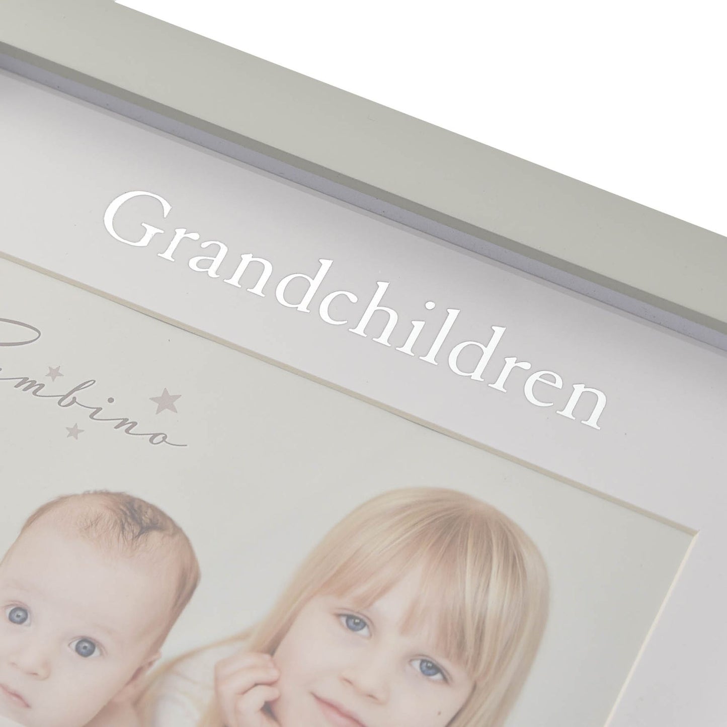 Bambino Grandchildren Frame 6"x 4"in Lidded