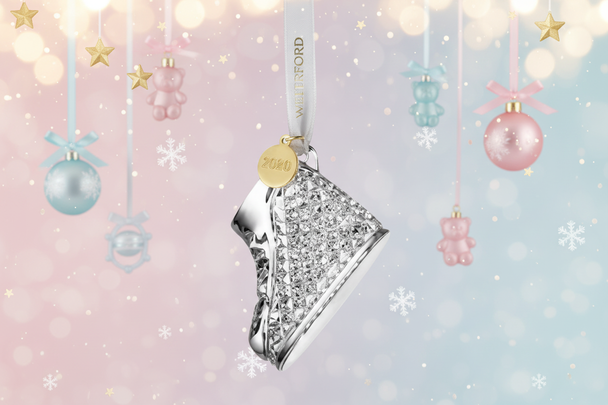 Christmas Baby Boot First 2025 Ornament