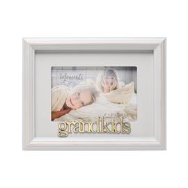 Grey Wooden Photo Frame Family