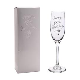 Juliana 18th Birthday Champagne Flute