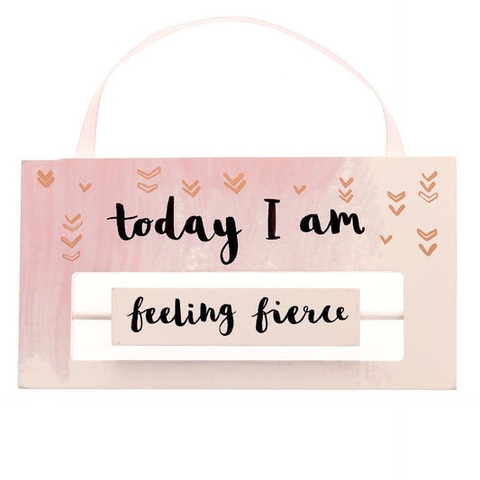 Hotchpotch Luxe Hanging Plaque - Today I Am