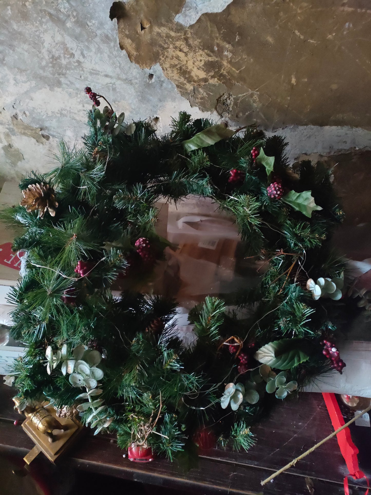 Christmas Wreath w/ LED lights