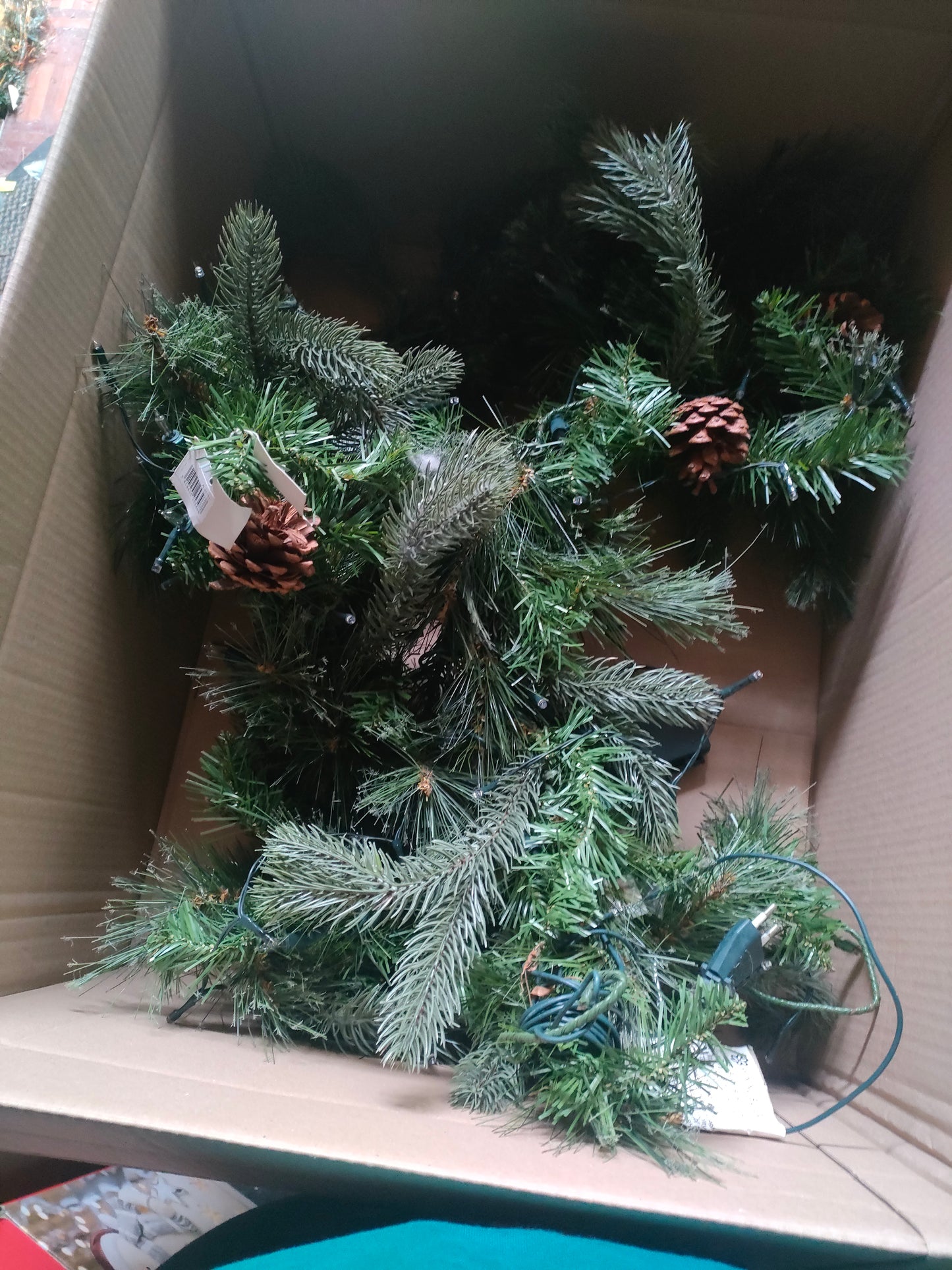 Garland Christmas lights