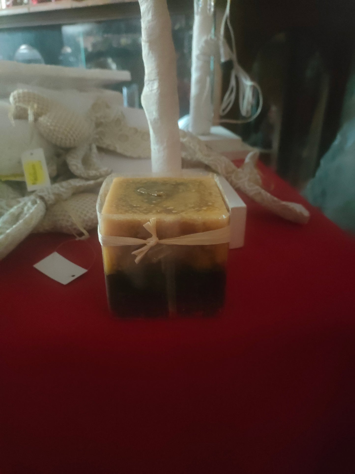 Christmas Candle Single square 720B