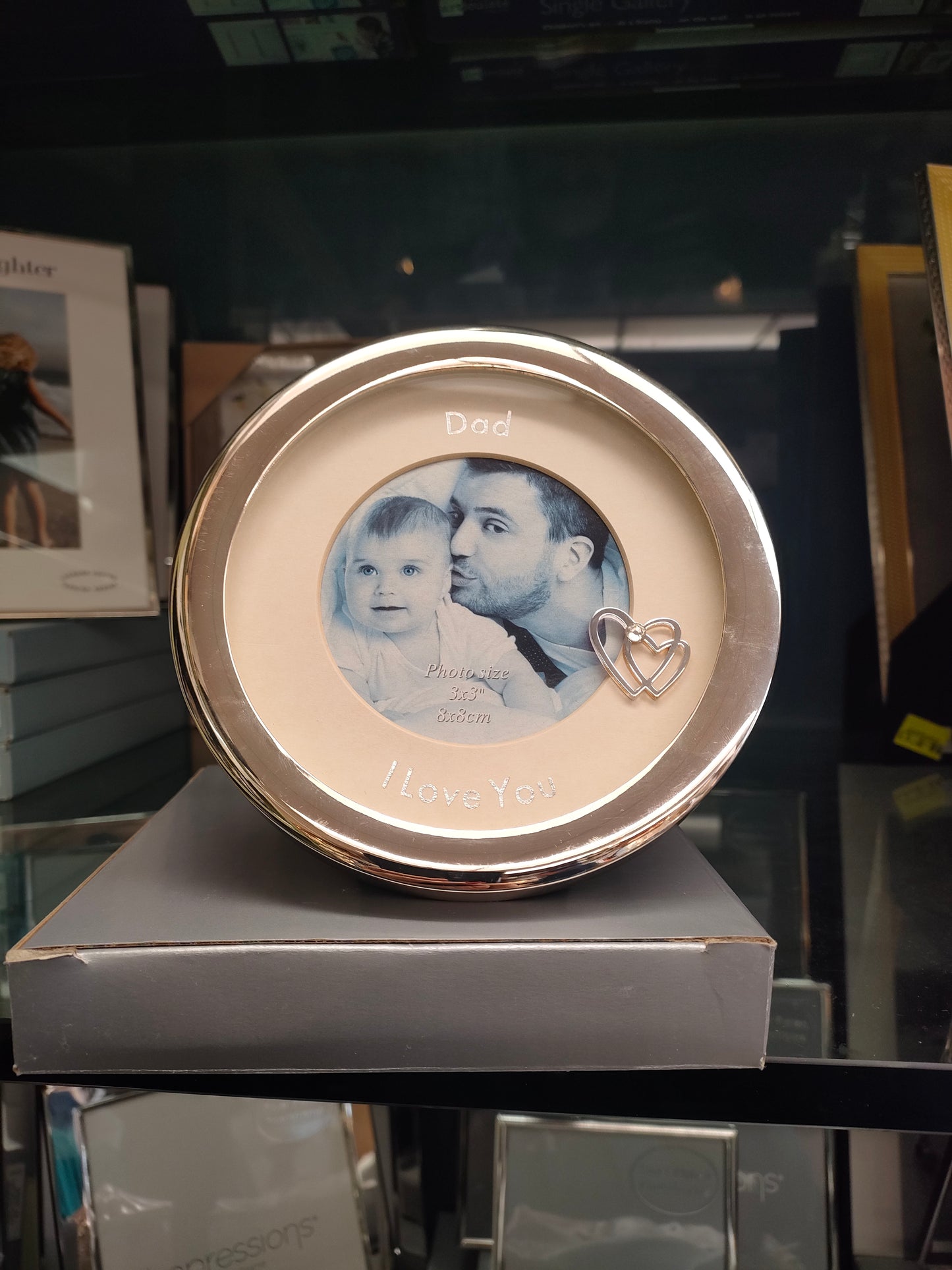I Love you Dad Frame 3 x 3"