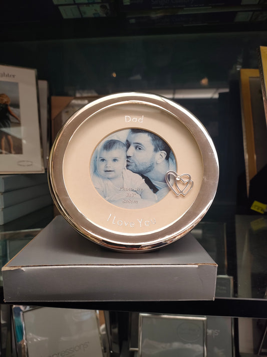 I Love you Dad Frame 3 x 3"