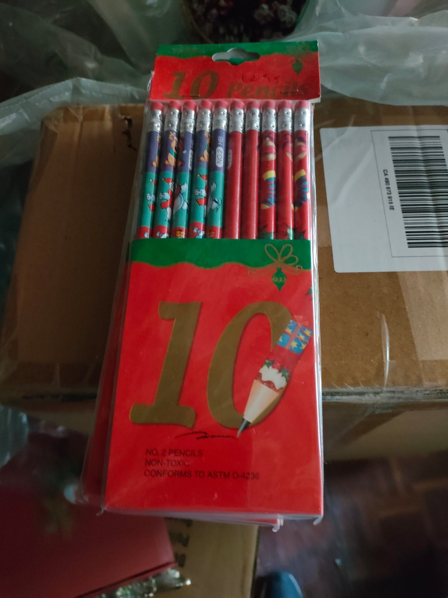 Christmas Pencils