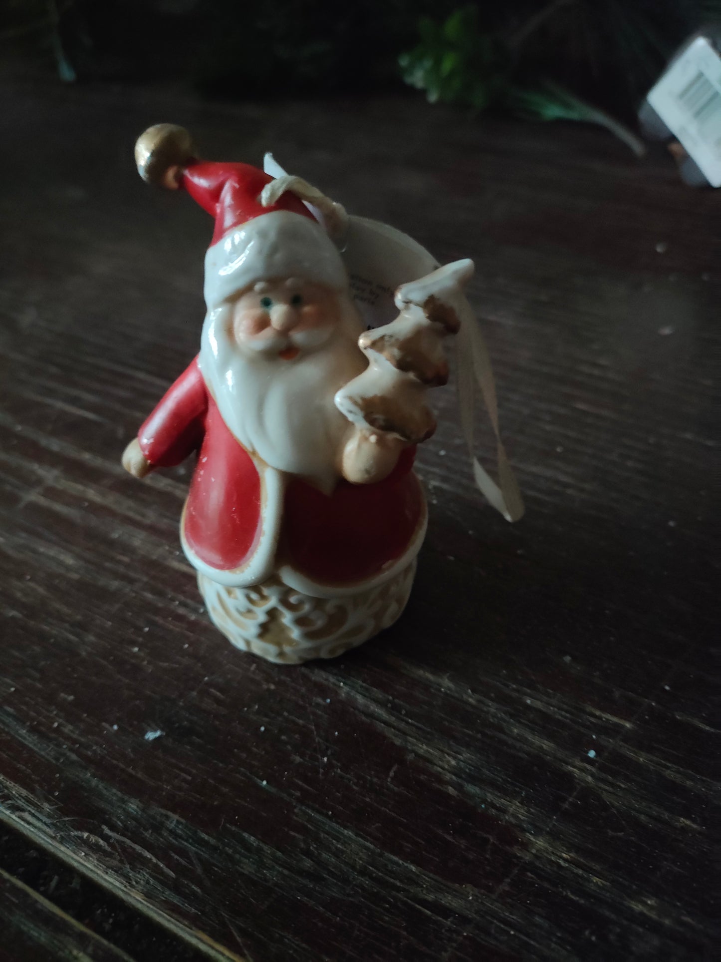 Gisela Graham Santa Christmas Ornament