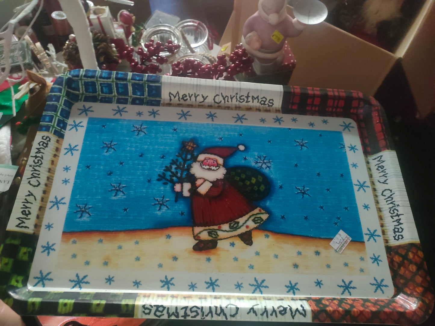 Christmas Tray