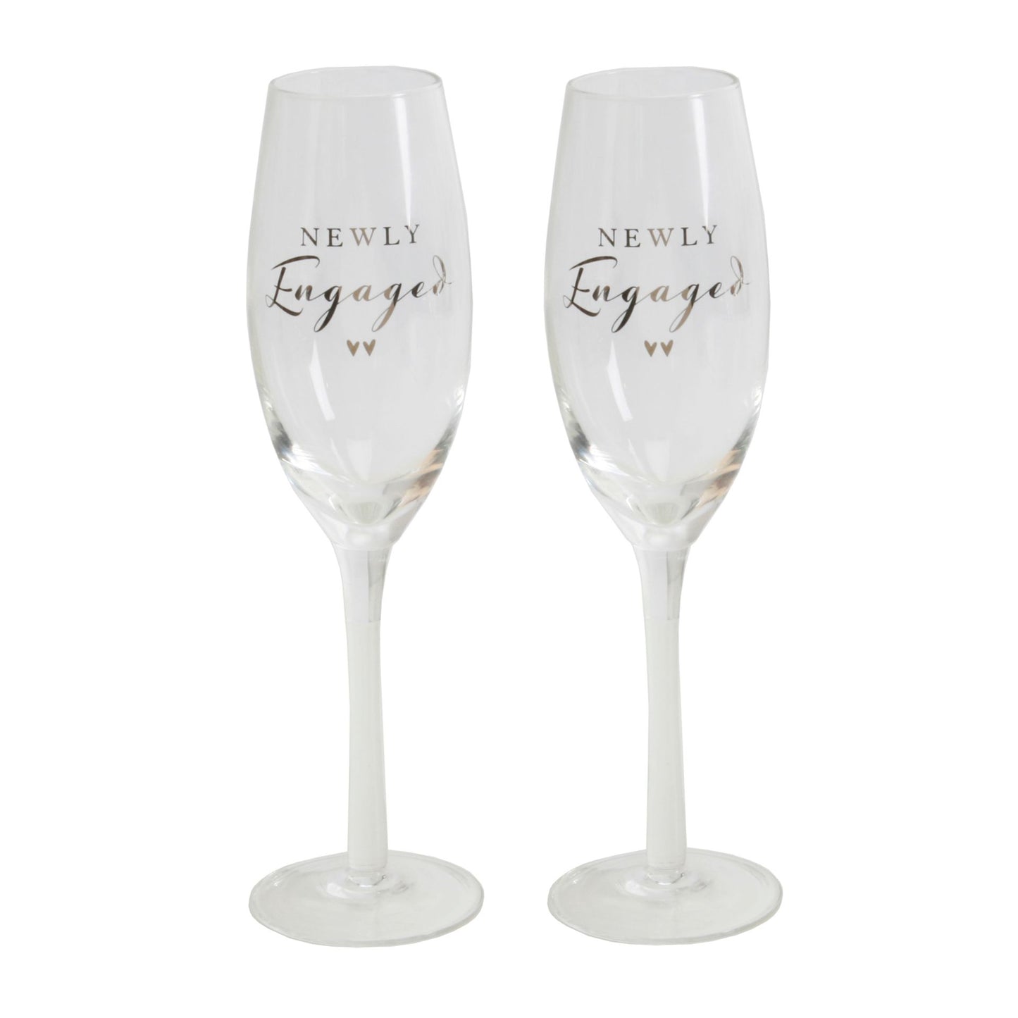 Champagne Flute Set -Newly Engaged