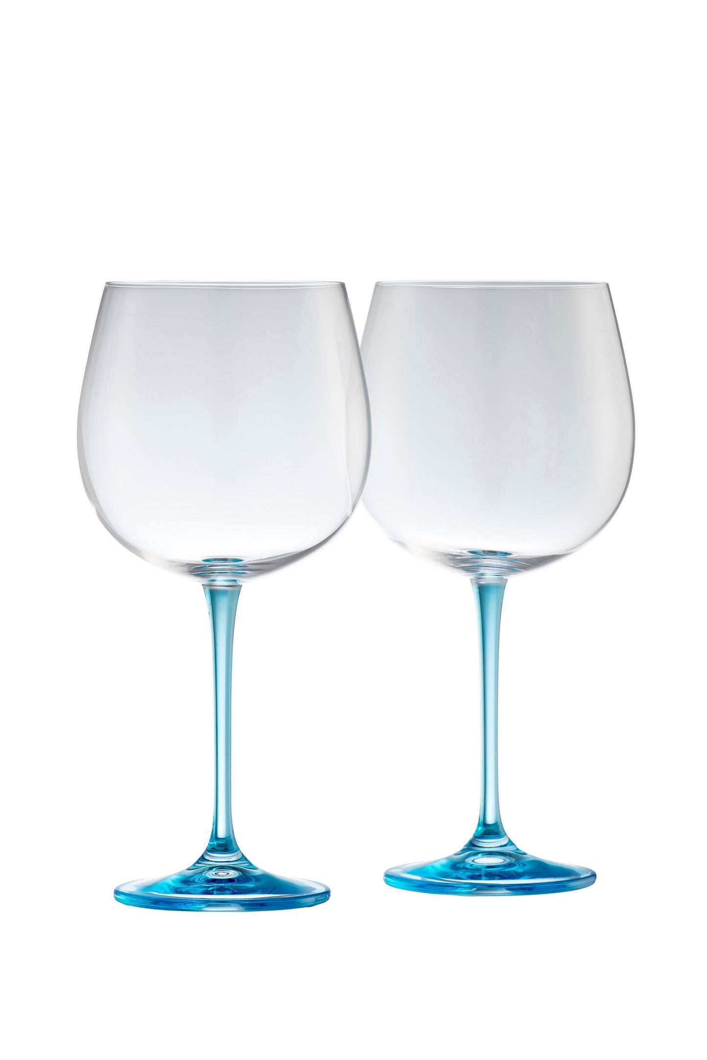 Galway Crystal Gin & Tonic Pair Blue