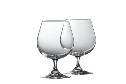 Galway Crystal Elegance brandy small pair