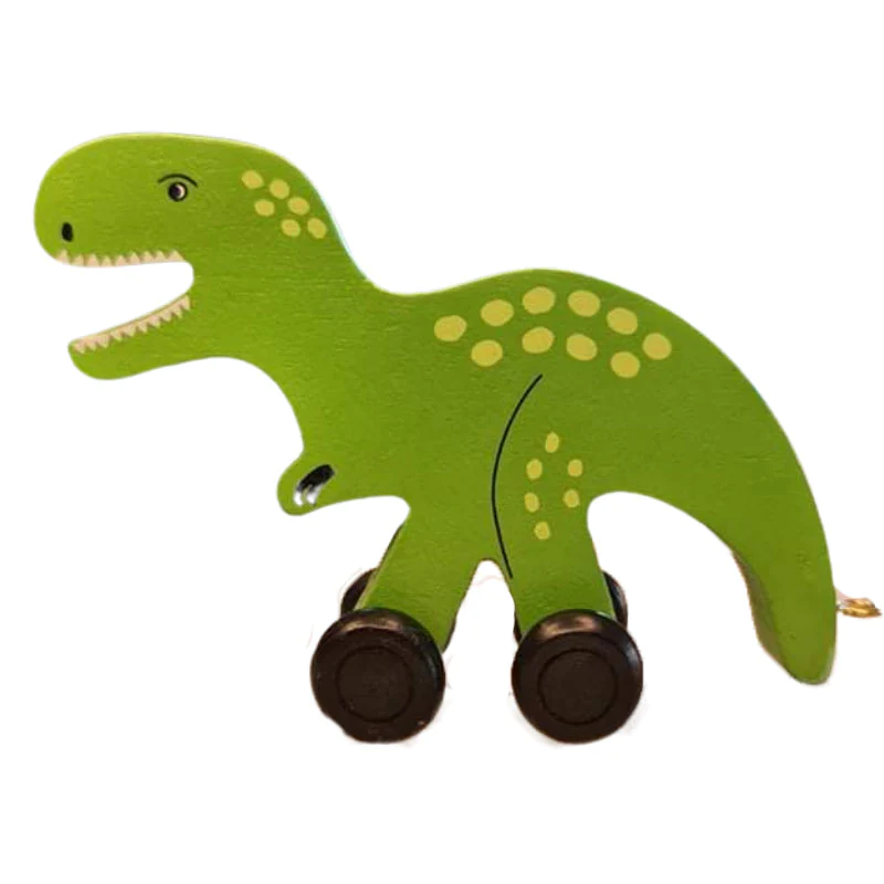 Train Letters Green Dinosaur