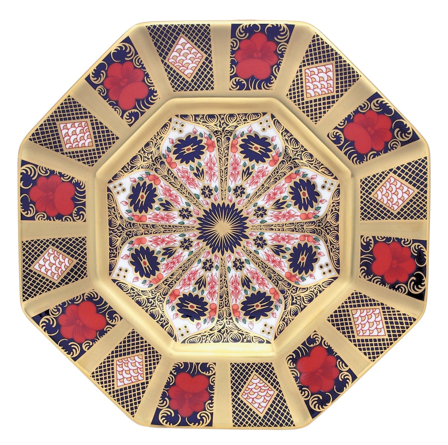 Royal Crown Derby Old Imari SGB Octagonal Plate