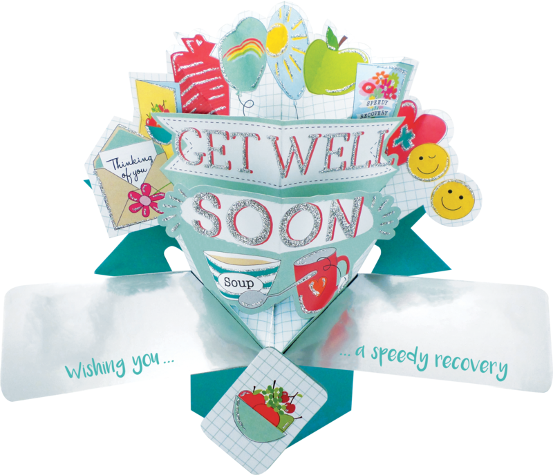 Get Well Pop up Card