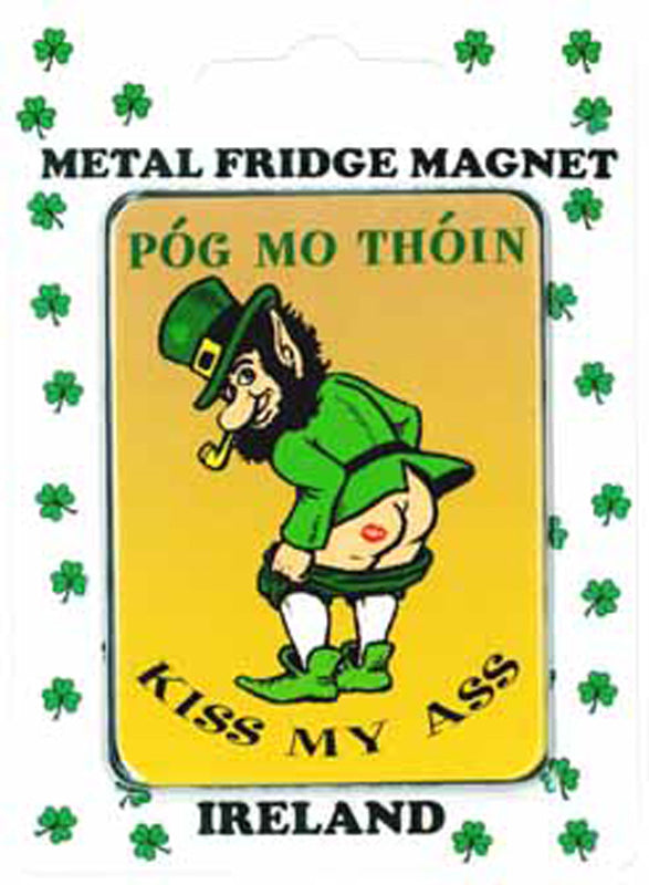 METAL FRIDGE MAGNET - POG MO THOIN