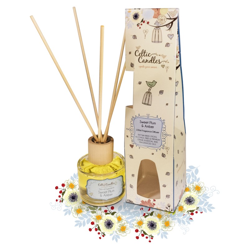 Sweet Plum & Amber Diffuser 100ml