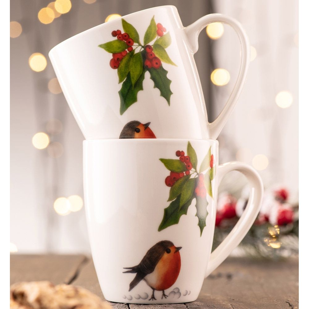 Aynsley Robin Two Mug Set