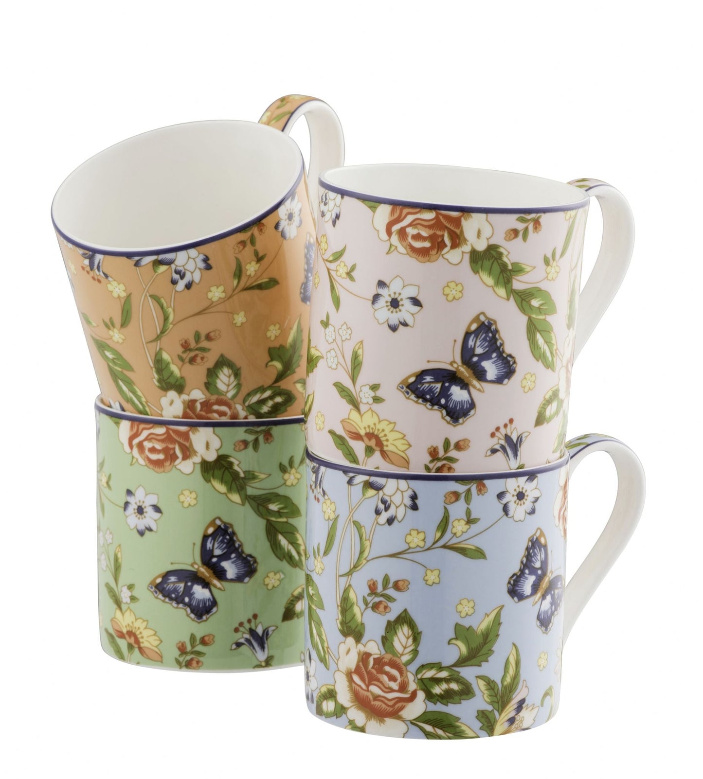 Cottage Garden Windsor Mug (Set of 4)