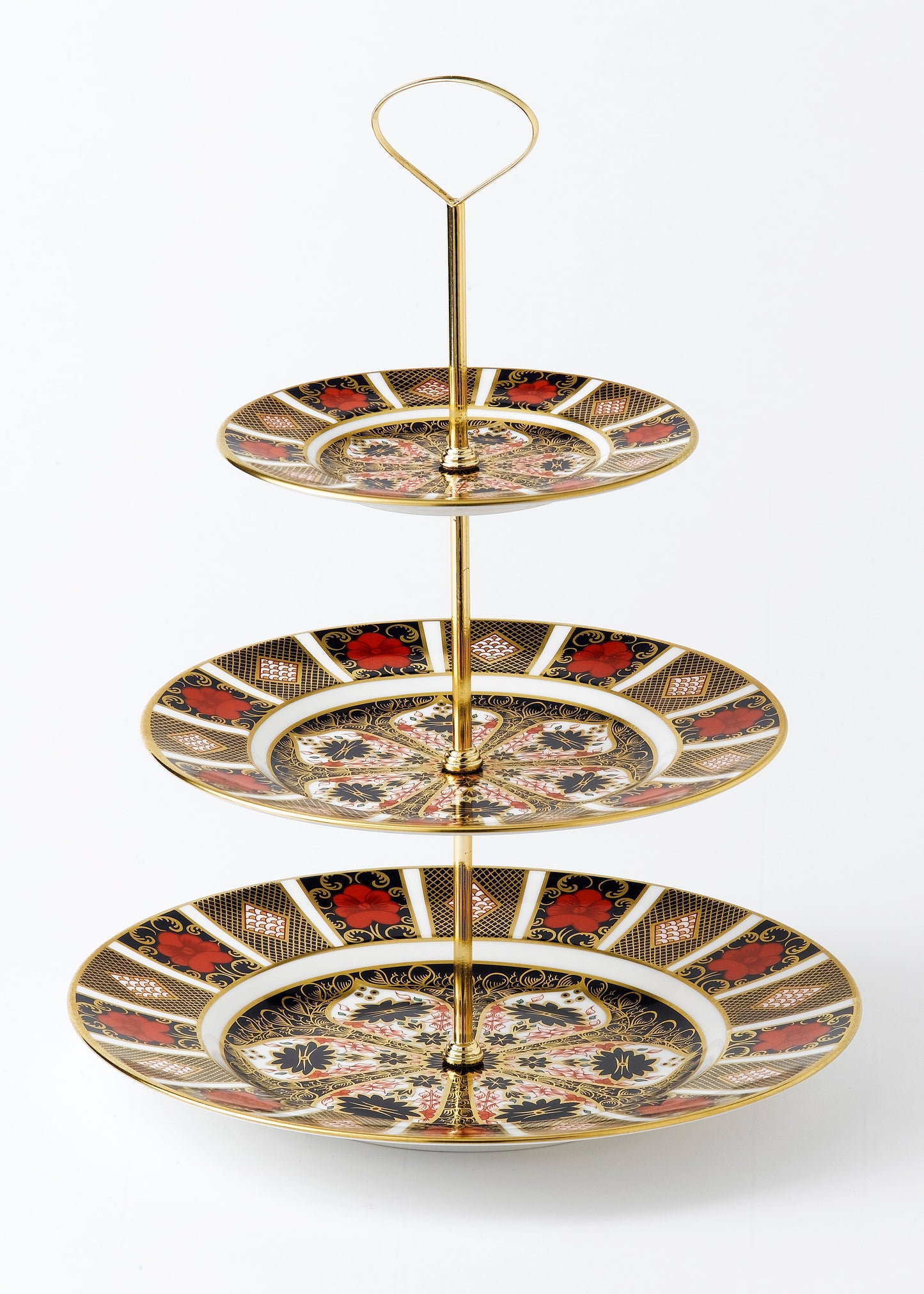 Royal Crown Derby 3 Tier Cake Stand