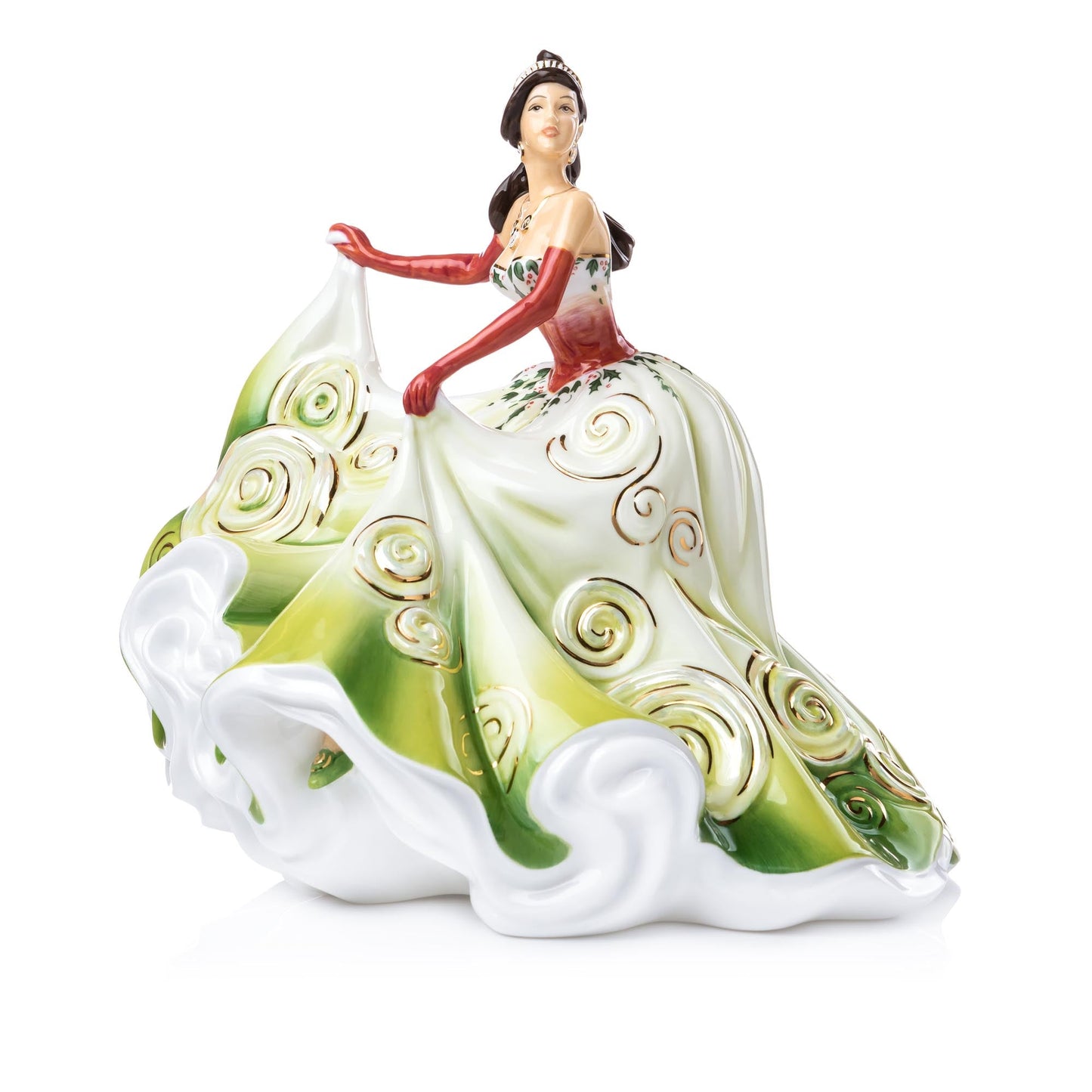 English Ladies Christmas Charm