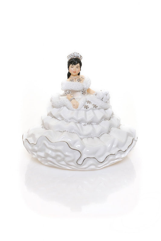 English Ladies Mini Gypsy Winter Wonderland Brunette