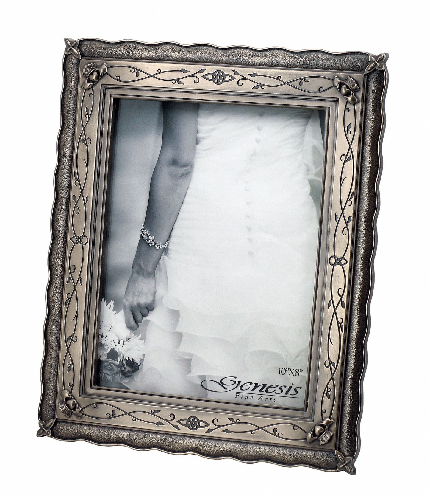 GENESIS CLADDAGH WEDDING FRAME 10 X 8 LL005
