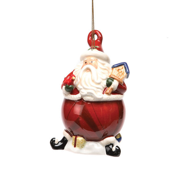 Gift of Nature Santa Ornament