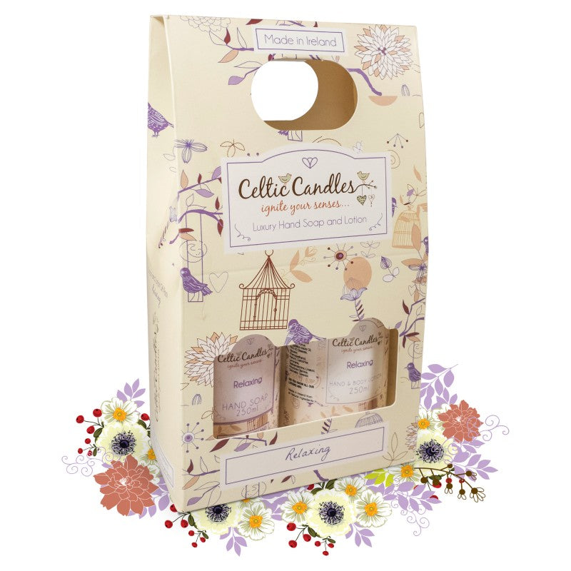 Celtic Candles Luxury Hand Soap & Lotion Relaxing