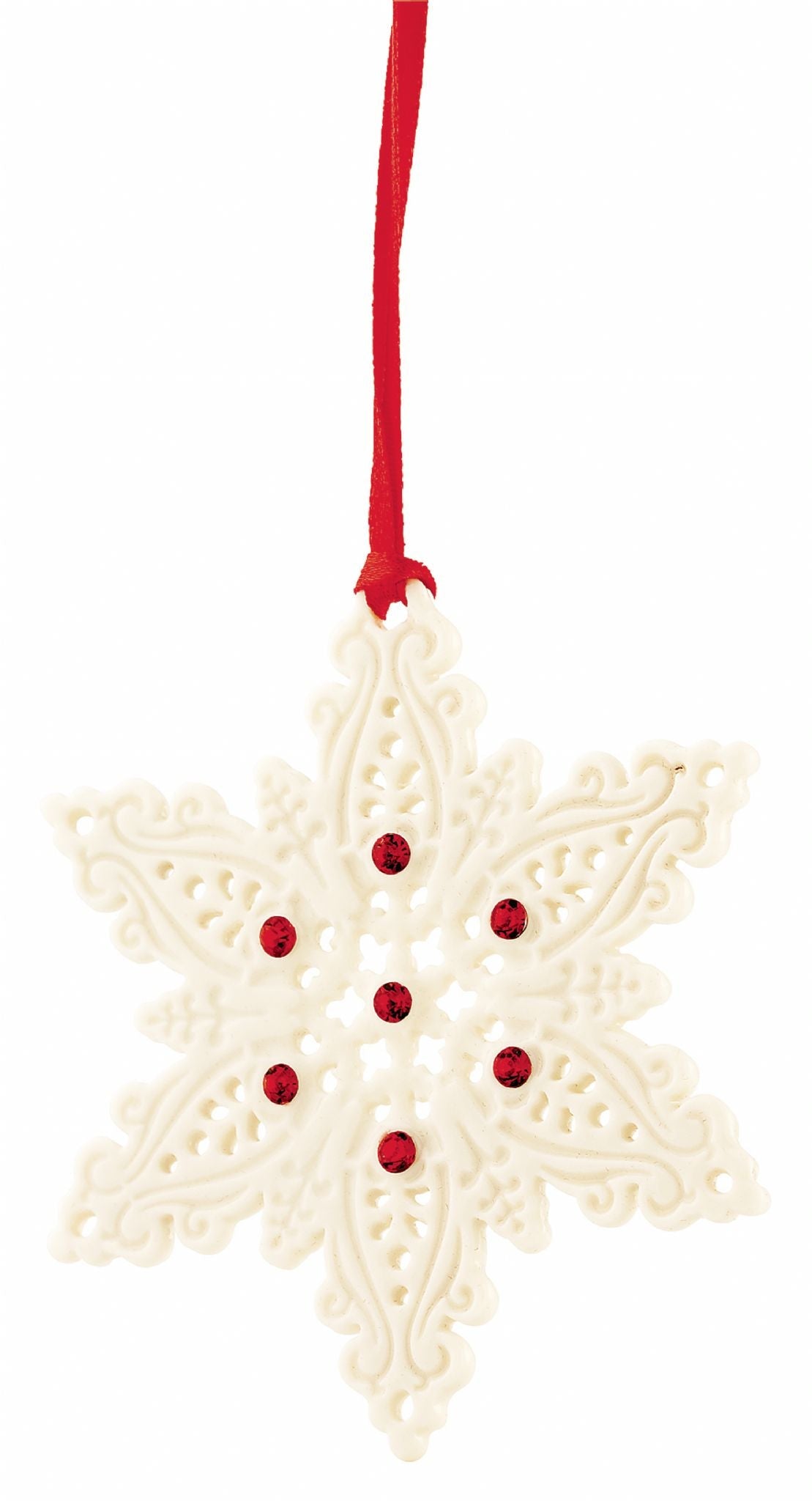 Hanging Snowflake Christmas Ornament