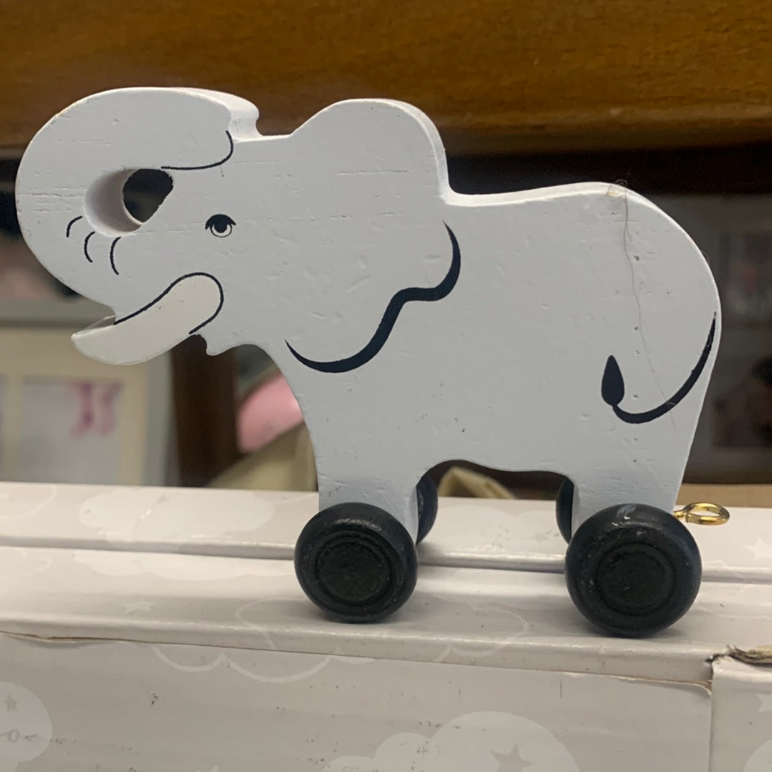 Train Letters Elephant