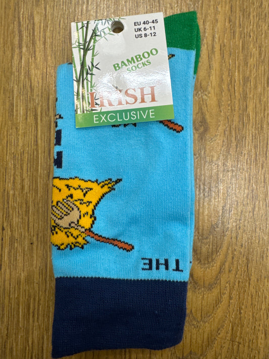 Bamboo Socks Get Out The Hay Moo Bitch