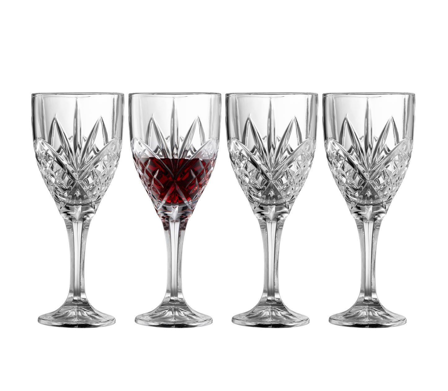 Galway Irish Crystal Inisheer Wine set of 4